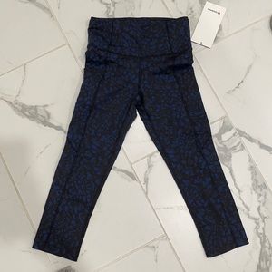 NWT Lululemon fast and free HR crop 19” leggings